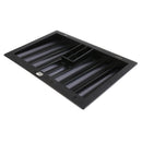 350 Poker Chips Tray Storage Case with 2 Center Slots for Party Home Casino Game