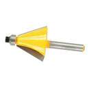 3Pcs Chamfer & Bevel Edging Router Bit Top Beading Cutter - 1/4" Shank