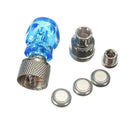 2X Valve Cap Wheel Tire LED Light Lamp for Motorcycle Bicycle Car, Blue