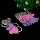 Milk Bottle Cutting Dies Stencil Scrapbooking Album Embossing Card new. Pap New