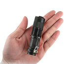 Mini Led Flashlight Torch Lamp Q5 Led Torch Aa/14500 Adjustable Zoom Focus