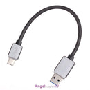 Micro USB-C 3.1 Type C Male to USB 3.0 Male Adapter OTG Data Sync Charge Ca
