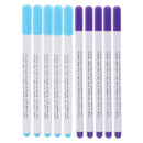 10Pcs/set Vanishing Fabric Markers Air Erasable Pens Fabric Sewing Tool