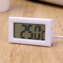 Waterproof Electronic Digital LCD Pet Aquarium Thermometer w/ Probe(White)