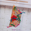 Colorful Bamboo Weave Wooden Swing Parrot Bird Toys Bird Cage Accessories