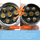 7 Pin Car Electric Socket Round Male Metal Adapter For Caravan Trailer Plug BX