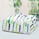 Kitchen Insulation Aluminum Foil Food Cover Folded Anti Mosquito Cover (L) A