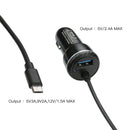 Car Charger USB Fast Charging Battery Remote Control Outdoor For DJI Mavic Mini