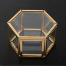 Glass Jewelry Organizer Display Case With Lid Plants Flower Holder Terrarium