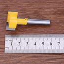 8mm Shank Router Bit T-Type Slotted Milling Cutter Carbide Woodworking Tool
