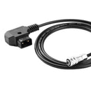 D-tap to Weipu 2Pin for BMPCC 4K Blackmagic 4k Camera Power Cable 200CM