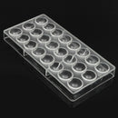 1X Plastic Semi Sphere Shaped Chocolate Mold Fondant Cake Making Mould Maker DIY