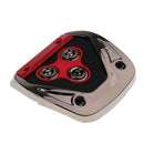 3X Universal Non-Slip Accelerator Brake Clutch Foot Pedals Pads Covers for MT