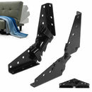 metal Steel Black Sofa Bed Bedding Furniture Adjustable 3-Position Angle Me