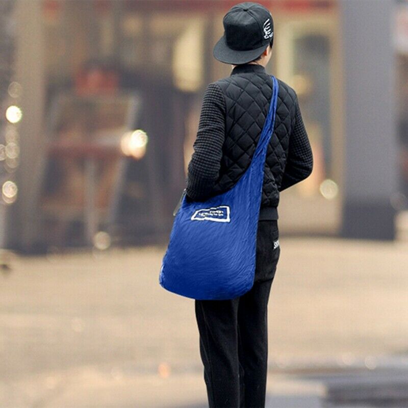 New Fashion Shopping Bag Portable Mini Round Storage Case Bag Reusable Stor P2V6
