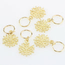 80Pcs Metal Cuffs DIY Jewelry Pendants Stars Tubes Hair Braid Set Loops Rings