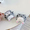 Cute Kitten Pattern Case Silicone Protective Cover for Airpods 1/2 Charging Box