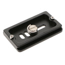 PU-70 Quick Release Plate Metal QR Clamp with 1/4'' Adapter for Manfrotto Arca