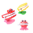 1piece Cute Dental Tooth Dentist Wind-up Gift Plastic Tooth Clockwork Toys JR