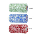 100m Cotton Bakers Twine Rope Gift Wrap Outdoor DIY Accessories (Green)