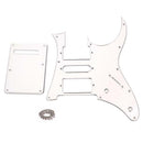 Electric Guitar Pickguard + Back Cover Plate + Screws for RG350 Ibanze Accs