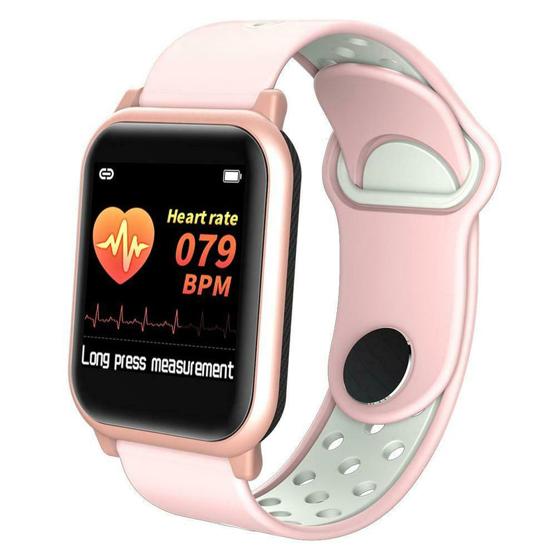 F8S Smart Wristband Watch IP67 Blood Oxygen Heart Rate Monitor Fitness Tracker