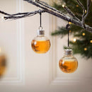 6 Pack Booze Filled Christmas Tree Ornaments Water Bottle Milk Juice Bulbs Cup