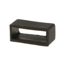10PCS Watch Strap Retaining Hoop Loop Retainer Holder Ring Keeper 20mm Black
