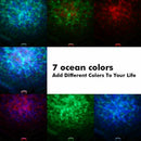 Starry Sky Remote Control Ocean Wave Projector Built-in Mini Music Player N