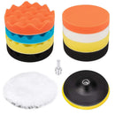 6 Inch Buffing And Polishing Pad Kit for Car Polisher 11 Pcs with Drill Ada M1W8