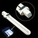 New Professional Electronic 2pcs 365nm 9W Nail Dryer UV Lamp Light Bulb Tub