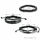 Multilayer Bracelet Men Casual Fashion Braided Leather Bracelets For Women