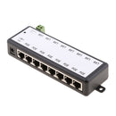 Universal 12-48V 4 POE Ports Injector Module + 8 POE Ports Injector Module