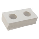 100PCS Cardboard Coin Holders  Mylar Coin Supplies 17.5/25mm