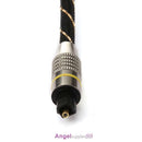 Digital Optical Audio Cable Fiber Optic Cable OD6.0 Toslink Cable for CD DV