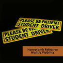 Please Be Patient Student Driver Magnet Sign Vehicle Bumper Magnet - Car Ve Q8Z4