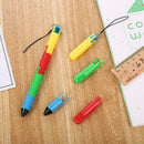 2Pcs Creative Stationery Foldable Disassembly Ballpoint Pen Student Cute