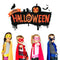 2Pcs Felt Masks + 100 Stickers Set For Kids Halloween Costume Birthday Party