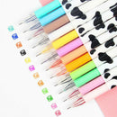 #12 Color Gel Pens Set School Art Student Supplies Coloring Drawing Pen 0.5mm