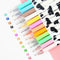 #12 Color Gel Pens Set School Art Student Supplies Coloring Drawing Pen 0.5mm