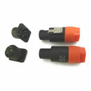 (10PCS Speakon 4 Pin Male Plug +10PCS female) Compatible Audio Cable Connec