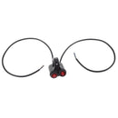 Dual On/Off Buttons 7/8in Handlebar Motorcycle Headlight Aluminum Switch A