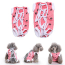2 PCS Pet Recovery Suit for Abdominal Wounds or Skin Diseases, E-Collar