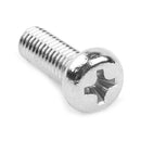 60pcs M2.5 x 5mm 304 Stainless Steel Phillips Pan Head Screws Bolt A3G2