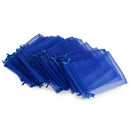 24PCS Candy Gift Bag Pouch Wedding Party Favour Royal Blue Gauze Hot C2W9