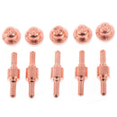 2set 40A PT-31 Air Plasma Cutter Cutting Consumables Electrode Tip Nozzle BX