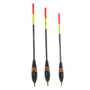 3pcs Rock Fishing Floats Balsa Wood Floats Bobbers Buoy Copper Head 3 Size