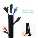 118inch Neoprene Cable Management Sleeves Flexible Cable Cover Organizer DIY