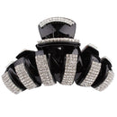 Fashion Crystal Rhinestone Women Ladies Popular 9cm Hair Claw Clip Clamps