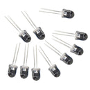 10Pcs 10mm Ultraviolet Ultra Bright UV LED Light Emitting Diode Bulb Lamp 20mA